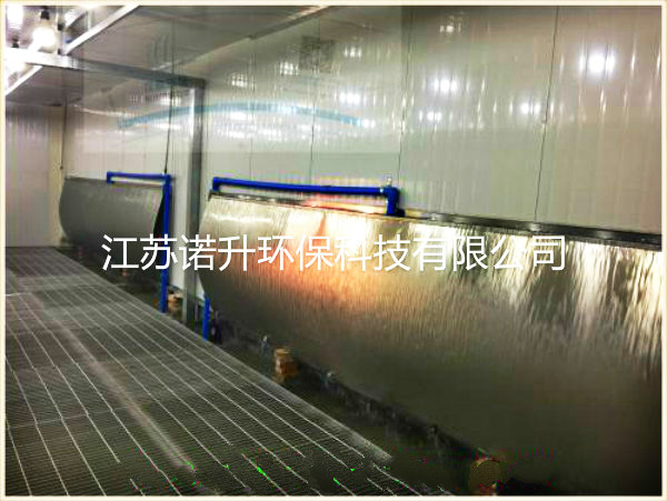 噴漆室的供風(fēng)、排風(fēng)方式等配套裝置。